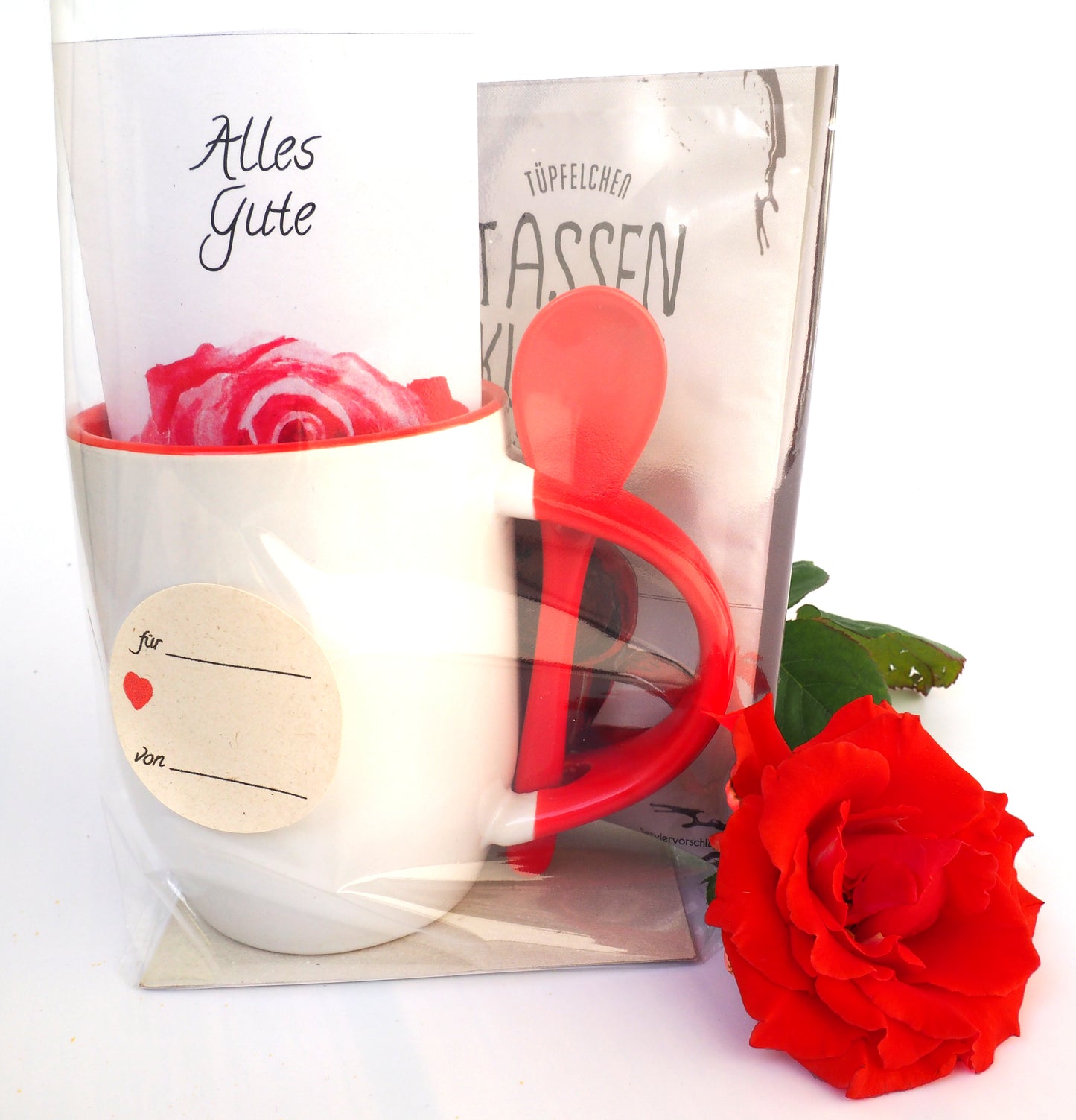 Tassenkuchen-Geschenkset "Alles Gute"