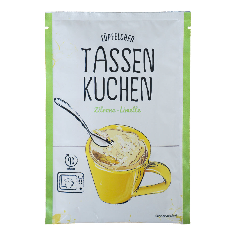 Tassenkuchen Zitrone-Limette von Tüpfelchen