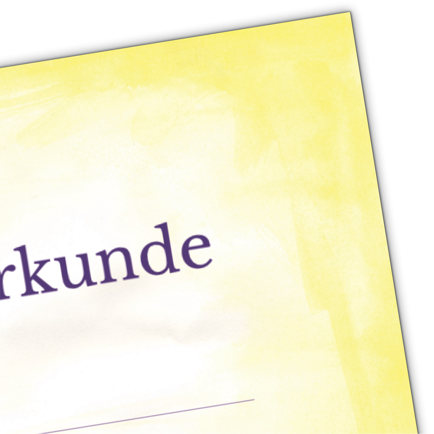 Turn-Urkunden A4 für Turnstunde & Wettkampf – zum Bedrucken & Beschriften, 5–50 Stück