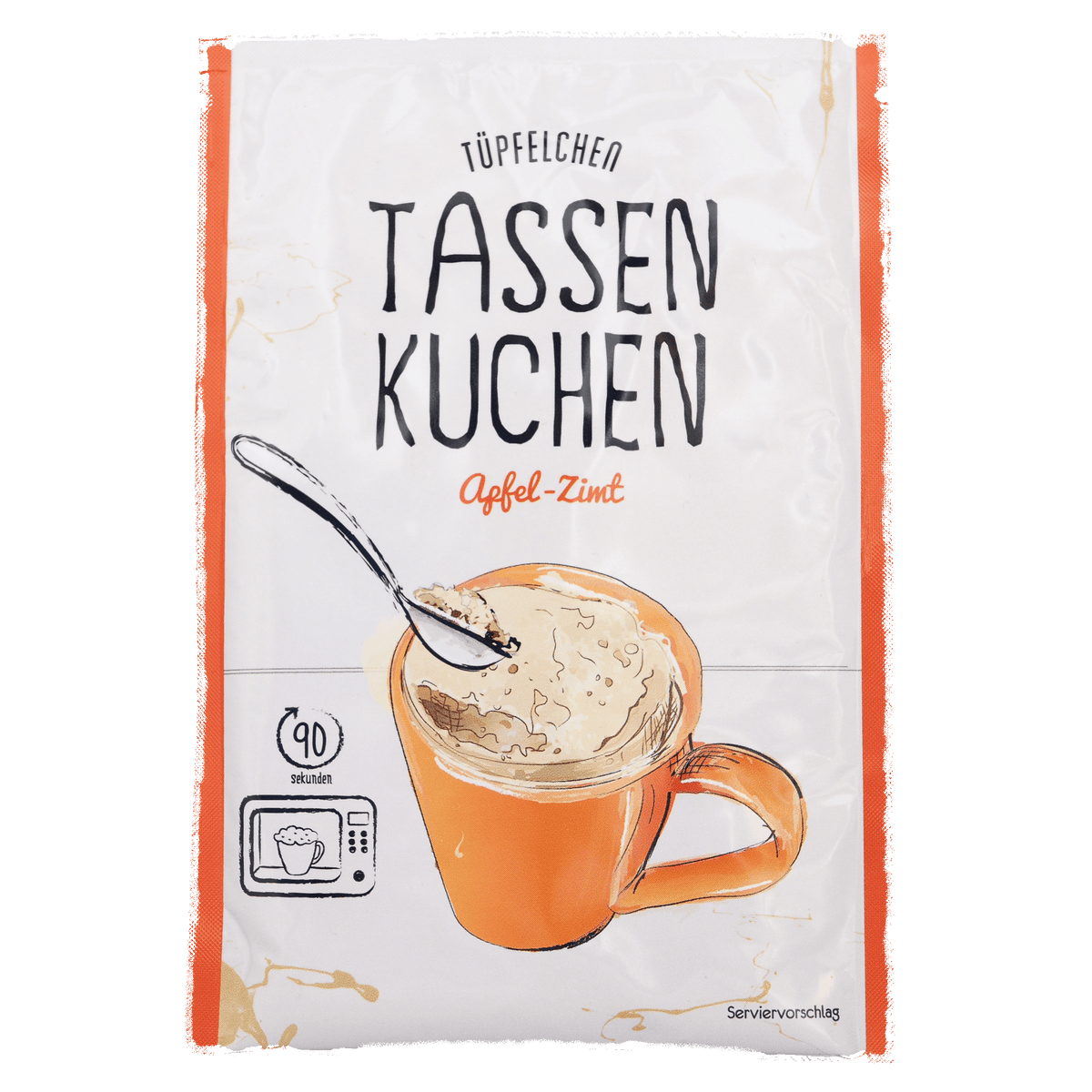 Tassenkuchen Apfel-Zimt von Tüpfelchen mit Apfelstücken