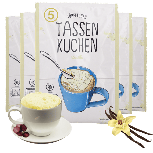 Tassenkuchen Vanille von Tüpfelchen