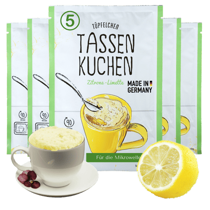 Tassenkuchen Schokolade von Tüpfelchen mit Schokostückchen